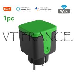 Prise Connectee Etanche Wifi Alexa Google Tuya-1pc