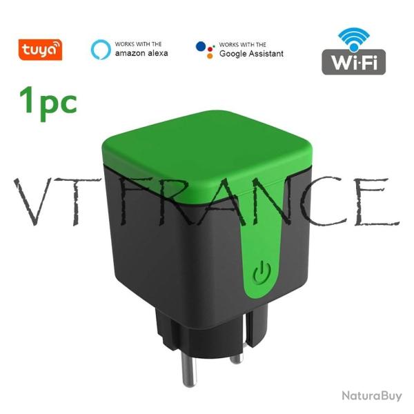Prise Connectee Etanche Wifi Alexa Google Tuya-1pc