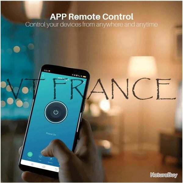 Prise Connectee Wifi Alexa Google Tuya SmartLife-5pcs