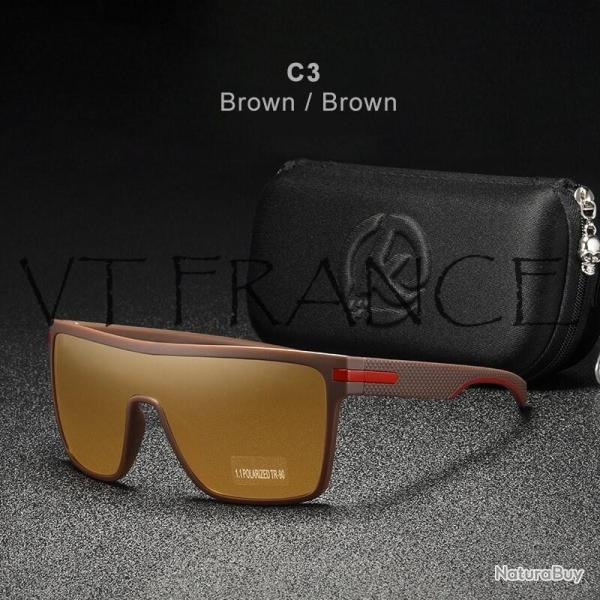 KDEAM Lunettes Soleil Polarisee UV400-C3