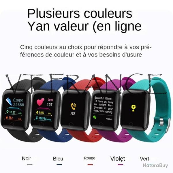 Montre Connectee Bluetooth Android iOs-Vert