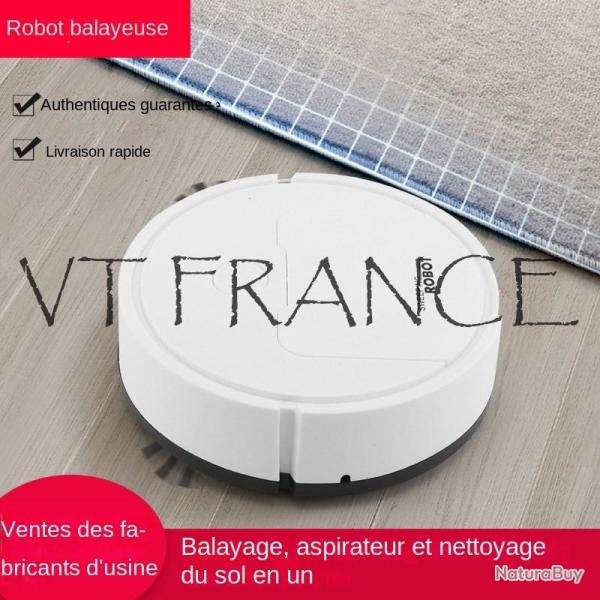 Mini Robot Aspirateur Nettoyeur -Blanc