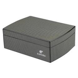 COHIBA Cave a Cigares Humidor-Carbone 25 Cigares