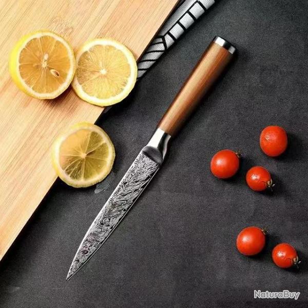 Couteau Chef Pro Style Damas Acier Inox-A