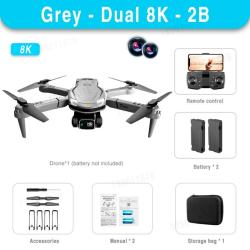 Drone Pro 8K GPS HD 5G 2 Cameras 5km -2 Batteries