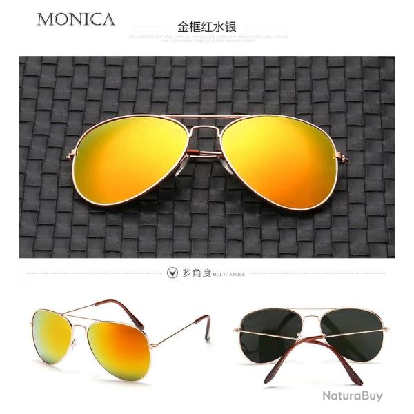 Lunettes de Soleil Polarise Aviation Pilote-2