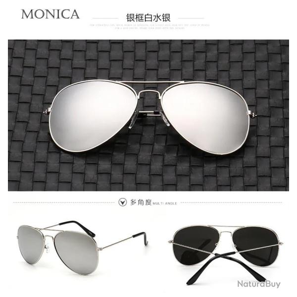 Lunettes de Soleil Polarise Aviation Pilote-3