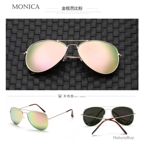 Lunettes de Soleil Polarise Aviation Pilote-6