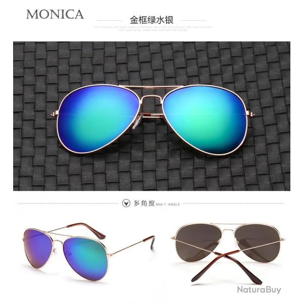 Lunettes de Soleil Polarise Aviation Pilote-9