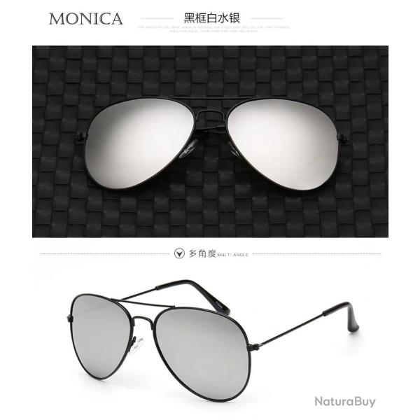 Lunettes de Soleil Polarise Aviation Pilote-10