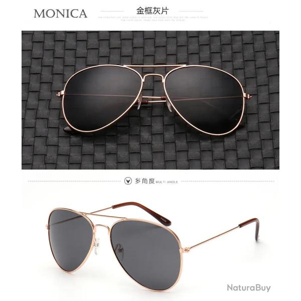 Lunettes de Soleil Polarise Aviation Pilote-11