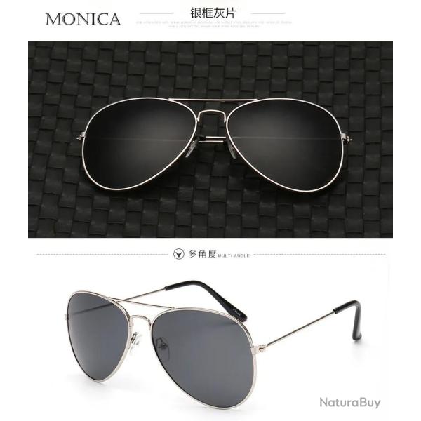 Lunettes de Soleil Polarise Aviation Pilote-13