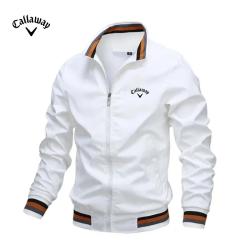 Callaway GOLF Blouson Brode Sport -Blanc-Au Choix