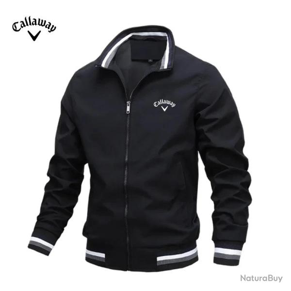 Callaway GOLF Blouson Brode Sport -Noir-Au Choix
