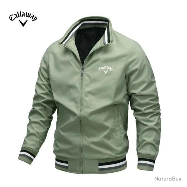 Callaway GOLF Blouson Brode Sport -Vert-Au Choix