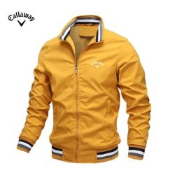 Callaway GOLF Blouson Brode Sport -Jaune-Au Choix