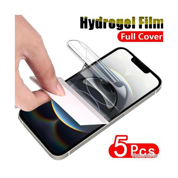 4 Film Hydrogel Protection Ecran pour Iphone-iPhone 16e