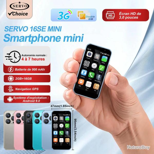 Mini Smartphone 3G 67g Double Sim -Au Choix