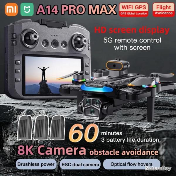 Xiaomi Drone Pro 8K Wifi GPS 3 Cameras-3 Batteries