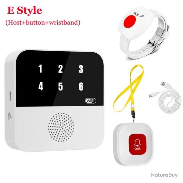 Systeme Alarme SOS Wifi Personnes Agees Malades-2 - Alarme et ...