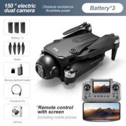 Xiaomi Drone Pro 8K Wifi GPS 2 Cameras 8K HD Grand Angle-3 Batteries