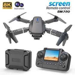 Drone Pro 8k HD Wifi 2 Cameras -Noir