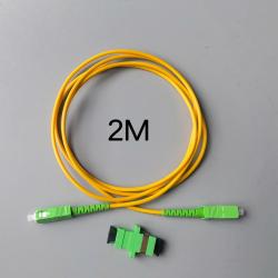 Cable Raccordement Fibre optique FTTH SC/APC-2m