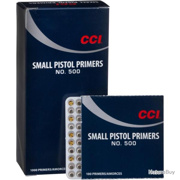 Amorces CCI-500 Small Pistol