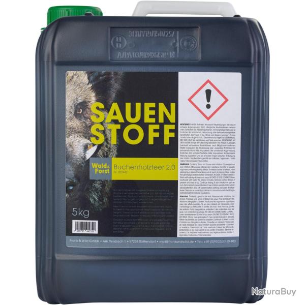 Attractant sangliers � base de goudron de h�tre 2.0
