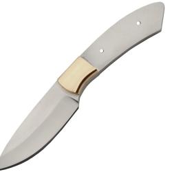 Lame de Couteau &agrave; Personnaliser Acier Inox Drop Point Compact BL7732
