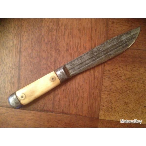 Couteau tranch�e poilu ww1