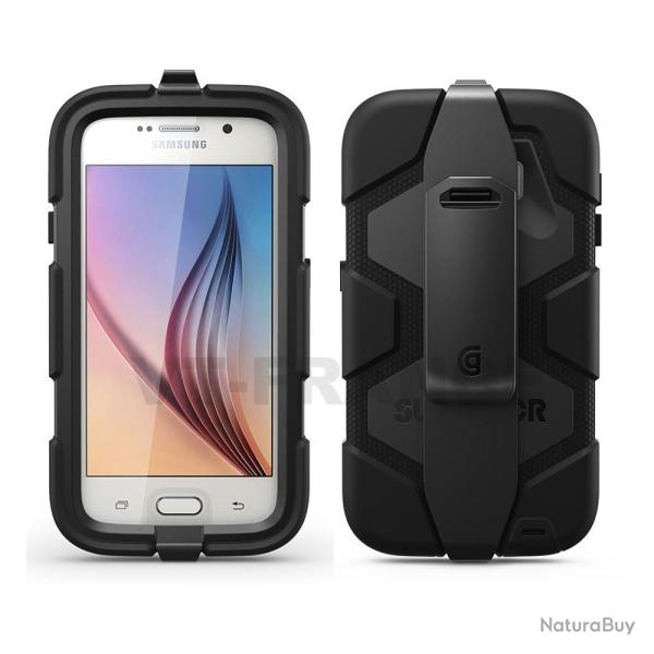 Griffin Survivor All Terrain Coque Anti Choc iPhone Samsung Galaxy-Samsung Galaxy S6 GB41128