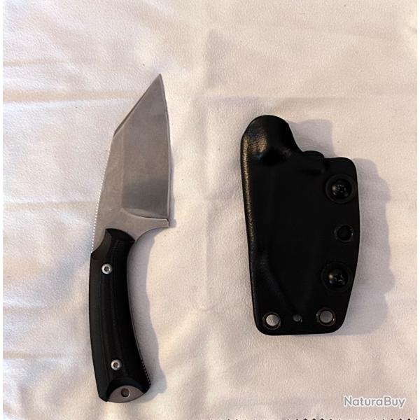 Couteau droit la sanction Akeron