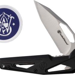 Set couteau Smith & Wesson avec pi&egrave;ce de Collection