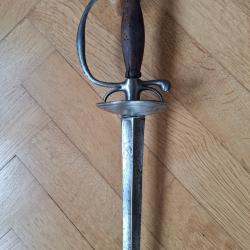 &Eacute;P&Eacute;E DE SERGENT, r&egrave;gne de Louis XV, Ancienne Monarchie, vers 1750-1767.