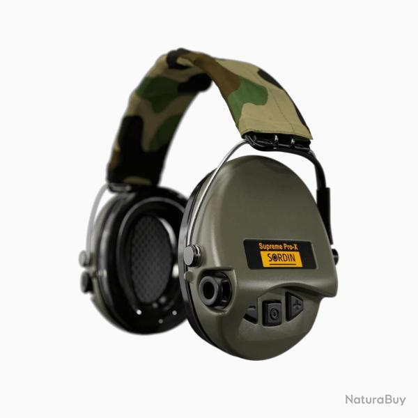 Casque Anti-bruit Supr�me Pro-X Serre-T�te Camo