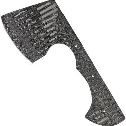 &Eacute;bauche de Hachette &agrave; Personnaliser Acier Damas Monobloc BL159D