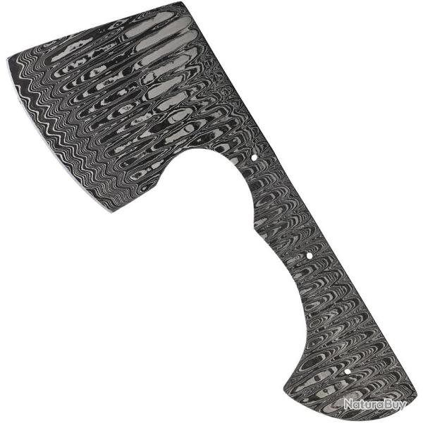 �bauche de Hachette � Personnaliser Acier Damas Monobloc BL159D