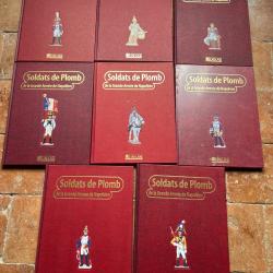 Lot de 8 livres - Soldats de Plomb de la Grande Arm&eacute;e de Napol&eacute;on