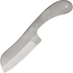 Lame de Couteau &agrave; Personnaliser Acier Inox Construction Monobloc BL157