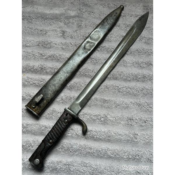 Ba�onnette allemande 98/05 2eme type Pack Ohliger&Co - WW1
