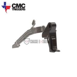 D&eacute;tente Droite sans Bloc &Eacute;jecteur CMC TRIGGERS pour Glock Gen 5 (17/19/19x/26/34 et 45)