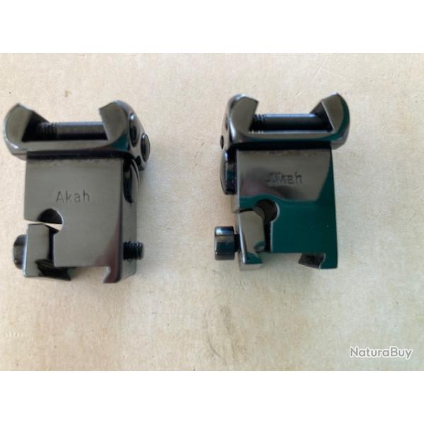 Montage AKAH  tout acier � rail 70� , d�rivable , pour rail de 11 mm