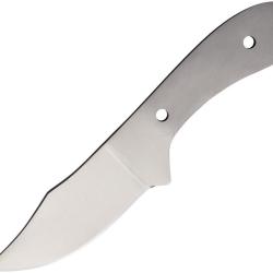 Lot de 2 Lame de Couteau &agrave; Personnaliser Acier Inox Skinner Monobloc BL148