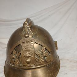 casque de pompier mod&egrave;le 1889