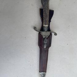 Couteau de chasse Allemand ann&eacute;e 1960 "Linder classic "Soligen Germany