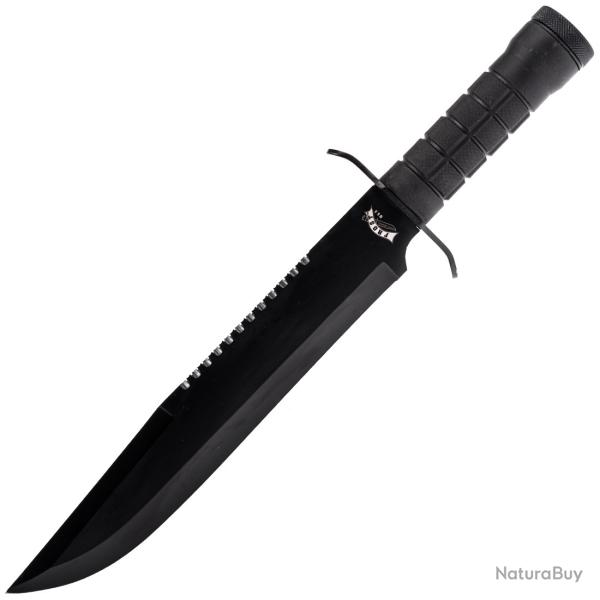 Couteau lame fixe outdoor Frost Survival Scout 1