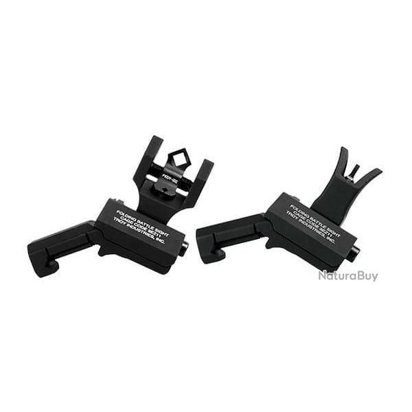 Vis�e m�canique TROY d�port�e 45� pour AR-15