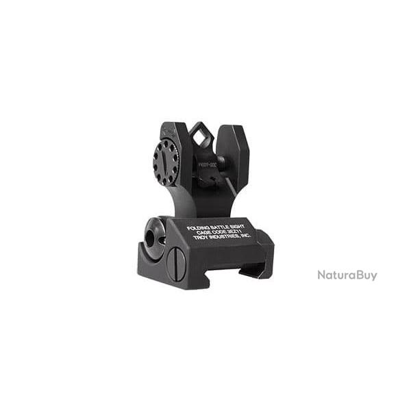 Hausse rabattable TROY oeilleton Dioptic pour AR-15