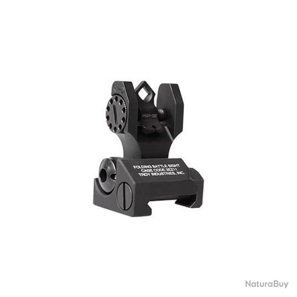 Hausse rabattable TROY oeilleton Dioptic pour AR-15